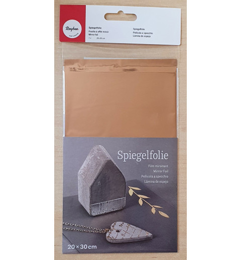 Spiegelfolie kupfer