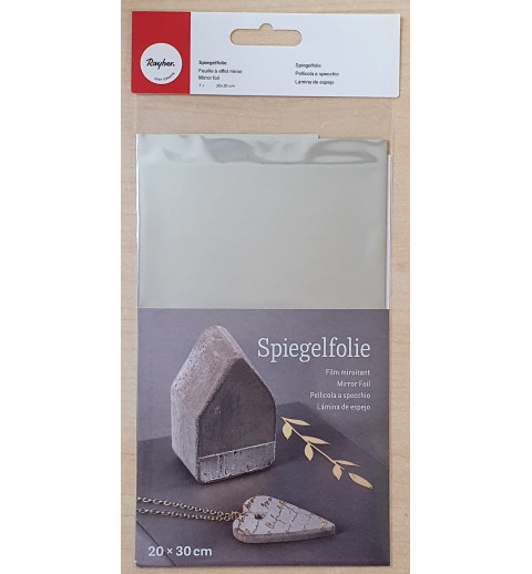 Spiegelfolie silber