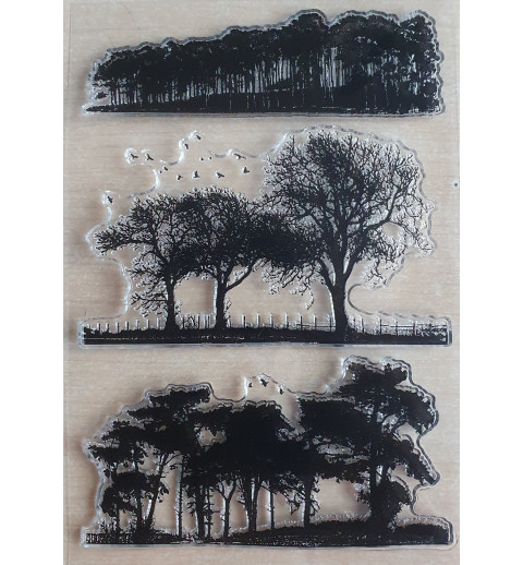 Clear Stamps Bäume