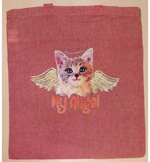 Baumwoll Tasche Katze