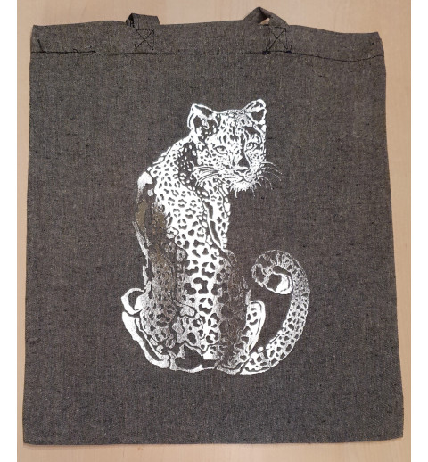 Baumwoll Tasche Leopard