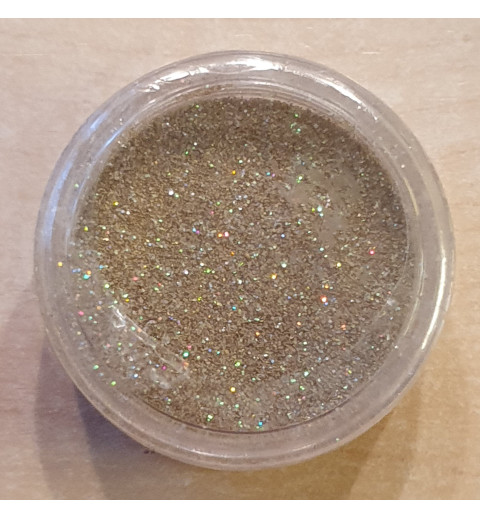 Embossing Pulver gold glitzer