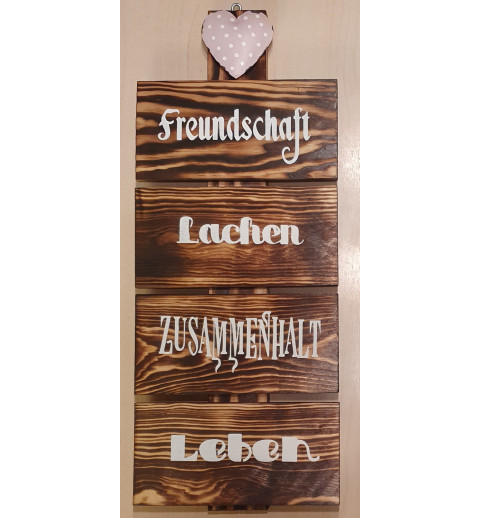Schild Freundschaft