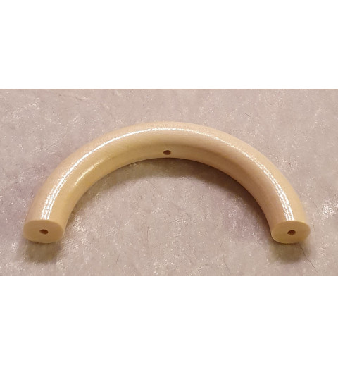 Halbring mit 5 Bohrungen 3mm natur