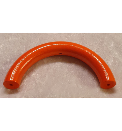 Halbring mit 5 Bohrungen 3mm orange