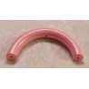 Halbring mit 5 Bohrungen 3mm rosa