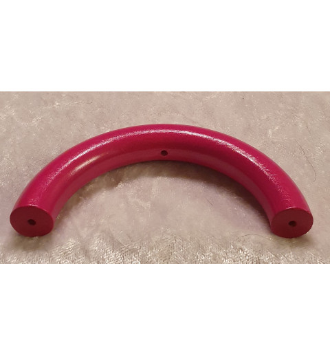 Halbring mit 5 Bohrungen 3mm pink