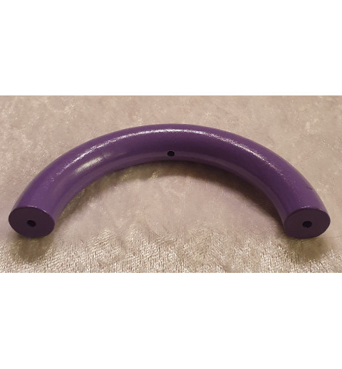 Halbring mit 5 Bohrungen 3mm lila