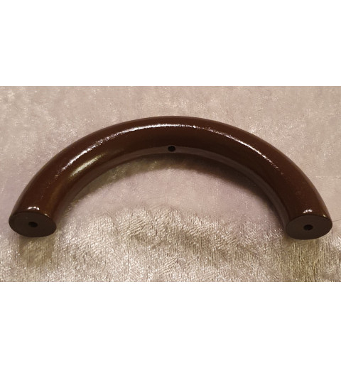 Halbring mit 5 Bohrungen 3mm braun