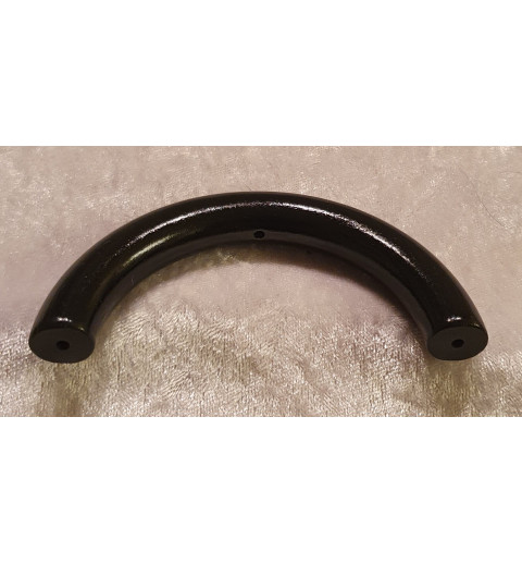 Halbring mit 5 Bohrungen 3mm schwarz