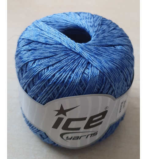 Garn blau