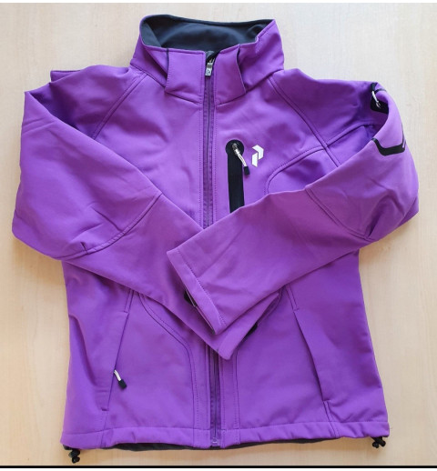 Softshell Jacke violette