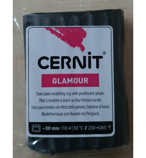 Cernit Glamour Schwarz