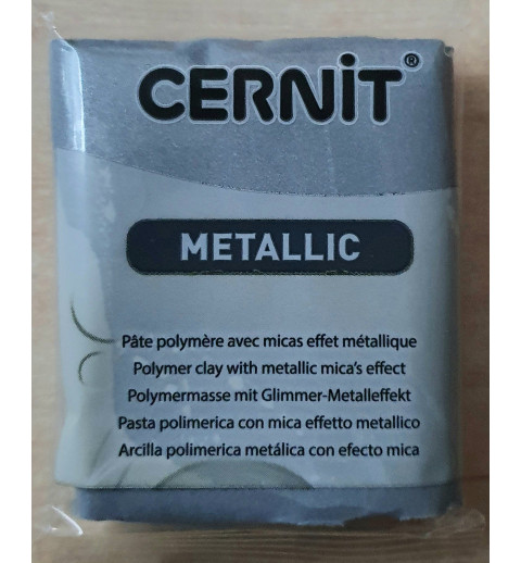 Cernit Metallic Silber