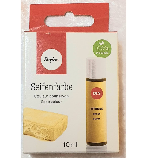 Seifenfarbe Zitrone