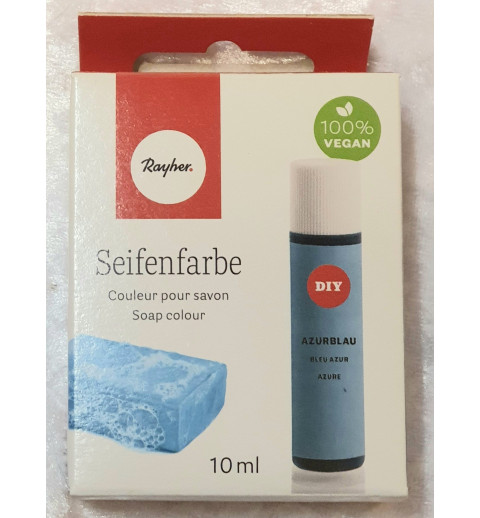Seifenfarbe Azurblau