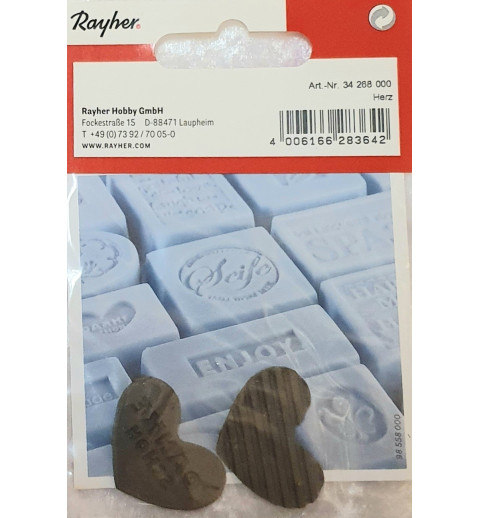 Silikon Abdruckform Herz