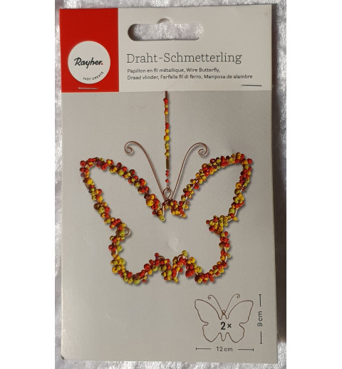 Draht Schmetterling