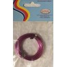 Alu Draht pink