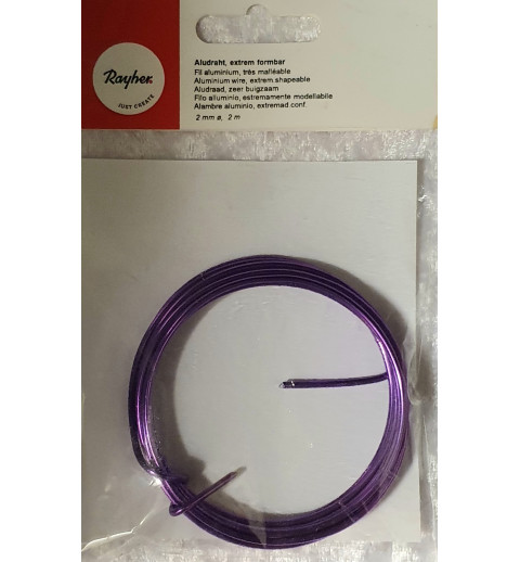 Alu Draht violette