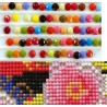 3D Diamant Pixel Bild Löwe