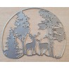 Metall Stanzform Hirsch/Wald