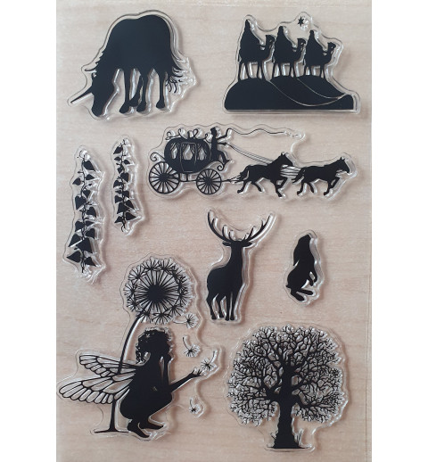 Clear Stamps Einhorn/Elfe