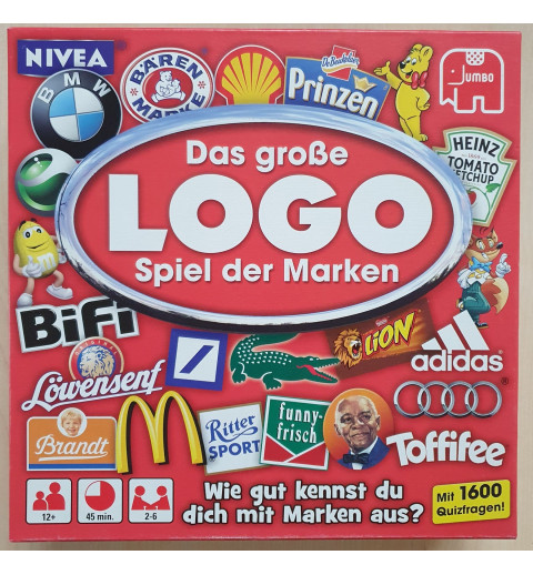 Gesellschafts Spiel Das grosse Logo Spiel der Marken