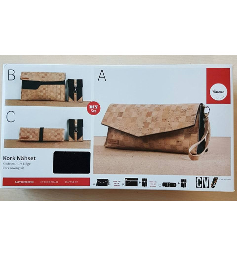 Kork Bastelset Tasche