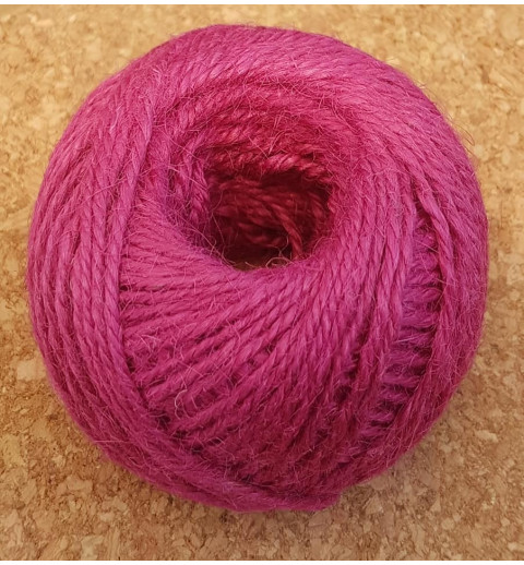 Juteschnur magenta