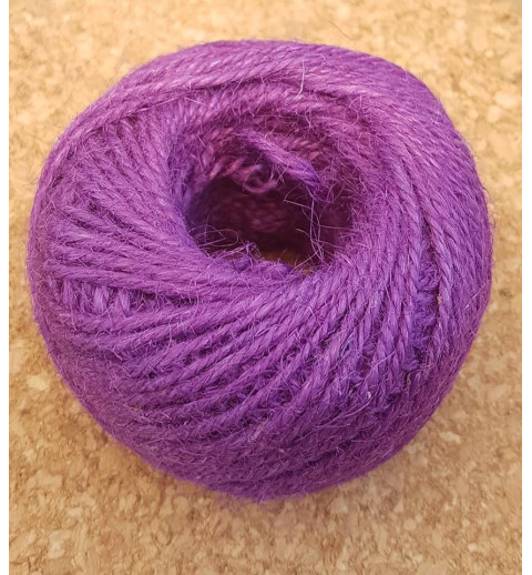Juteschnur violette