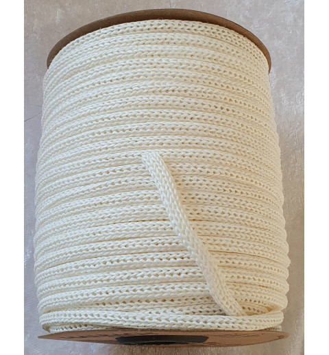 Strickschlauch Band creme