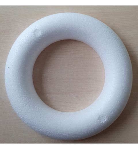 Styropor Ring flach