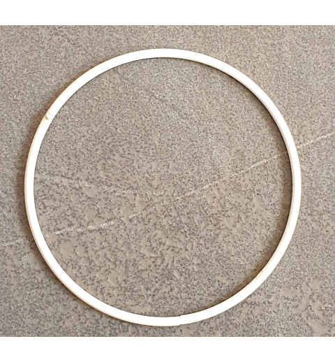 Metall Ring weiss