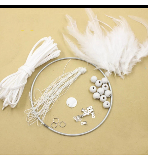 Traumfänger Set weiss