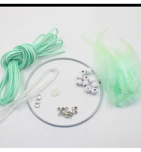 Traumfänger Set mintgrün