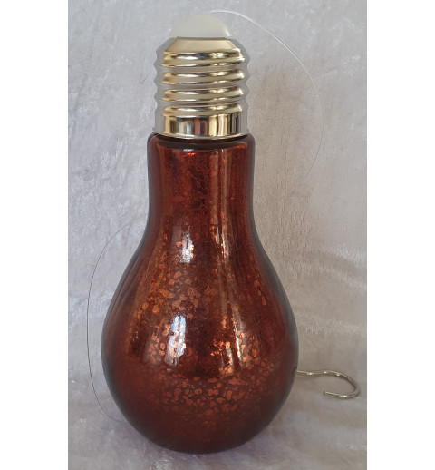 Glühbirne mit Led bronze