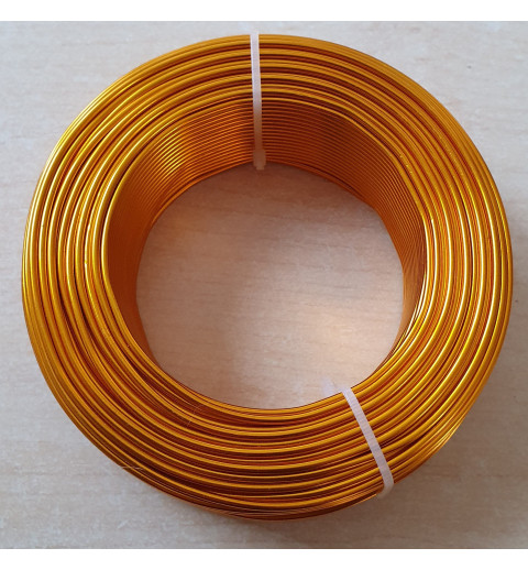 Alu Draht hellorange