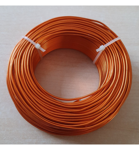 Alu Draht orange