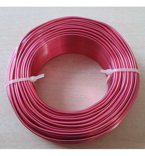 Alu Draht pink