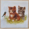 Serviette Katzen