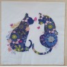 Serviette Katzen