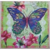Serviette Schmetterling