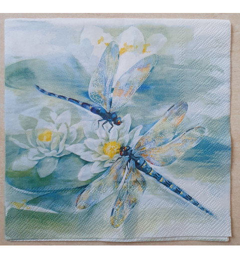 Serviette Libellen