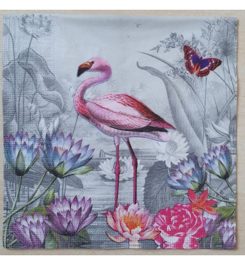 Serviette Flamingo