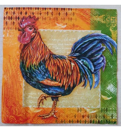 Serviette Hahn