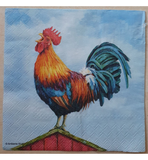 Serviette Hahn