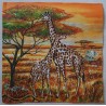 Serviette Giraffen