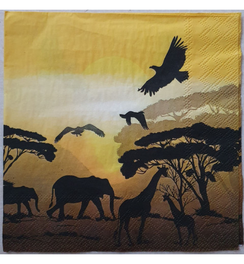 Serviette Safari
