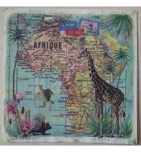 Serviette Afrika